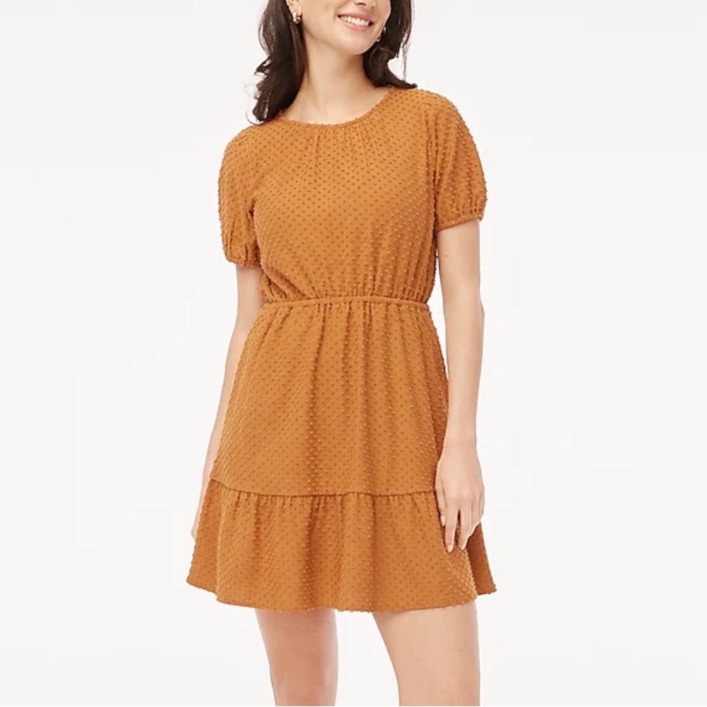 NWT JCrew Knit Clip-dot Mini Dress Sz S